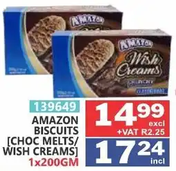 Arrow Cash And Carry AMAZON WISH CREAMS offer