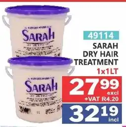 Arrow Cash And Carry Sarah dry hair treatment offer