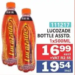 Arrow Cash And Carry Lucozade Bottle offer