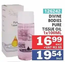 Arrow Cash And Carry Divine Bodies Pure Tissue Oil offer