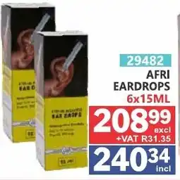 Arrow Cash And Carry AFRI EARDROPS offer