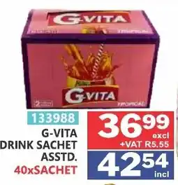 Arrow Cash And Carry G-VITA DRINK SACHET offer