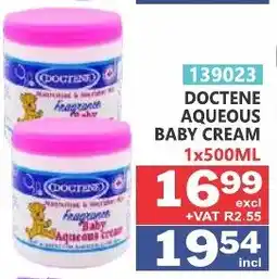 Arrow Cash And Carry Doctene aqueous baby cream offer