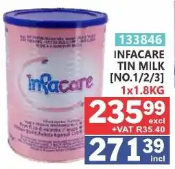 Arrow Cash And Carry Infacare Tin Milk offer