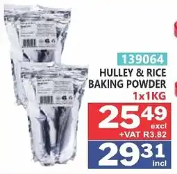 Arrow Cash And Carry Hulley & Rice Baking Powder offer