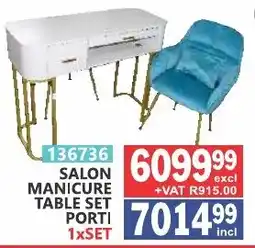 Arrow Cash And Carry Salon manicure table set porti offer
