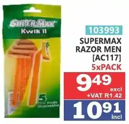 Arrow Cash And Carry SUPERMAX RAZOR MEN offer