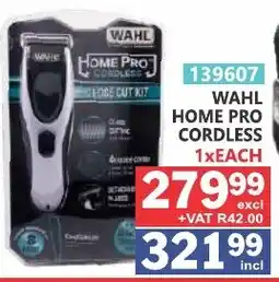 Arrow Cash And Carry Wahl home pro cordless offer