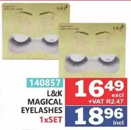Arrow Cash And Carry L&K MAGICAL EYELASHES offer