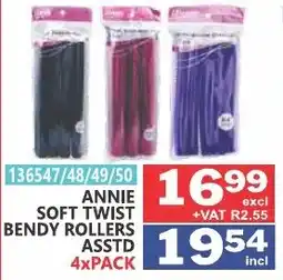 Arrow Cash And Carry ANNIE SOFT TWIST BENDY ROLLERS offer