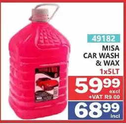 Arrow Cash And Carry MISA CAR WASH & WAX offer