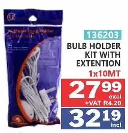 Arrow Cash And Carry Bulb holder kit with extention offer