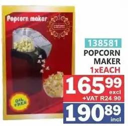 Arrow Cash And Carry Popcorn maker offer