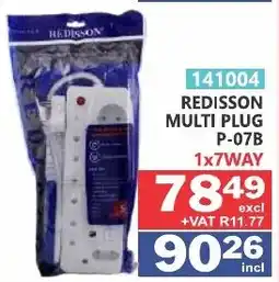 Arrow Cash And Carry Redisson multi plug offer