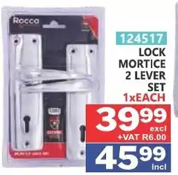 Arrow Cash And Carry Rocco LOCK MORTICE 2 LEVER SET offer