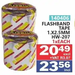 Arrow Cash And Carry Flashband tape offer