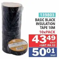 Arrow Cash And Carry BASIC BLACK INSULATION TAPE offer