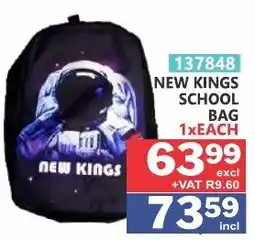 Arrow Cash And Carry NEW KINGS SCHOOL BAG offer