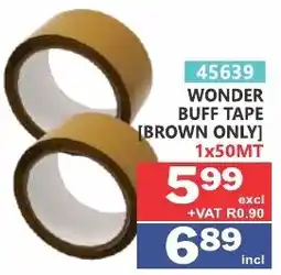 Arrow Cash And Carry Wonder Buff Tape (Brown Only) offer