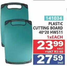 Arrow Cash And Carry PLASTIC CUTTING BOARD offer