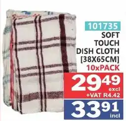 Arrow Cash And Carry SOFT TOUCH DISH CLOTH offer