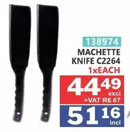 Arrow Cash And Carry Machette Knife offer
