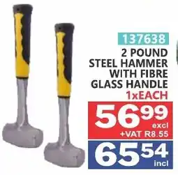 Arrow Cash And Carry Pound steel hammer with fibre glass handle offer