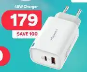 PEP Rockitt 45W Charger offer