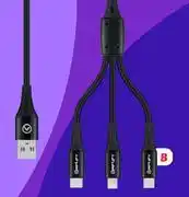 PEP Amplify 3 In 1 Charging Cable Black offer
