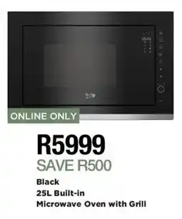 House & Home Bosch 25L Built-in Microwave Oven with Grill offer