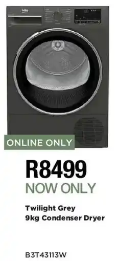 House & Home Beko 9kg Condenser Dryer offer