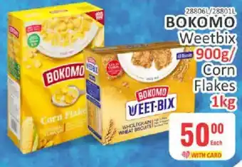 BOKOMO Weetbix Corn Flakes
