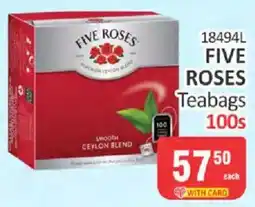 KitKat Cash and Carry FIVE ROSES Teabags offer