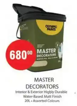 KitKat Cash and Carry Olympic Paints Master Decorators Assorted offer