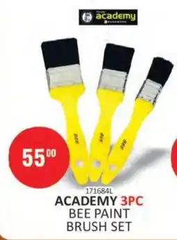 KitKat Cash and Carry ACADEMY 3PC BEE PAINT BRUSH SET offer