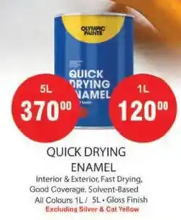 KitKat Cash and Carry Olympic Paints Quick Drying Enamel offer