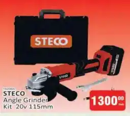 KitKat Cash and Carry STECO Angle Grinder Kit 20v 115mm offer