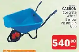 KitKat Cash and Carry CARBON Concrete Wheel Barrow Plastic Bin Blue offer