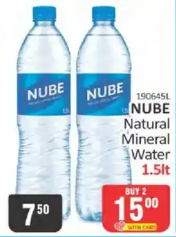 KitKat Cash and Carry Nube Natural Mineral Water offer