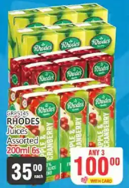 KitKat Cash and Carry Rhodes Juices Assorted offer