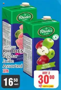 KitKat Cash and Carry Rhodes Nectar Juice Assorted offer