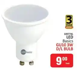 KitKat Cash and Carry LED Basics GU10 3W D/L BULB offer