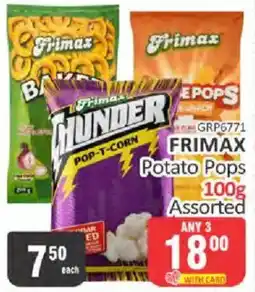 KitKat Cash and Carry FRIMAX Potato Pops Assorted offer
