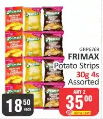 KitKat Cash and Carry Frimax potato strips assorted offer