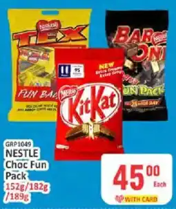 KitKat Cash and Carry Nestle Choc Fun Pack offer