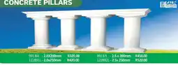 KitKat Cash and Carry CONCRETE PILLARS GALIN ENTERPRISES offer