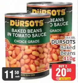 KitKat Cash and Carry Dürsots Baked Beans in Tomato Sauce offer