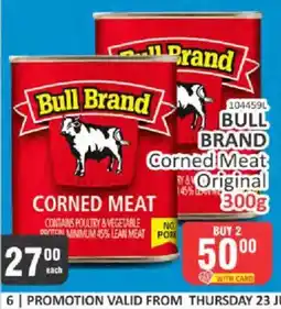 KitKat Cash and Carry Bull Brand Corned Meat Original offer
