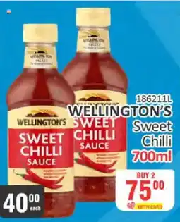 KitKat Cash and Carry Wellington's Sweet Chilli Sauce offer