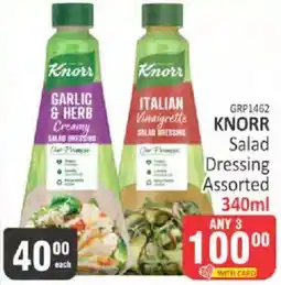 KitKat Cash and Carry Knorr Salad Dressing Assorted offer